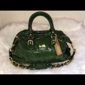 Coach Patent Sabrina Satchel